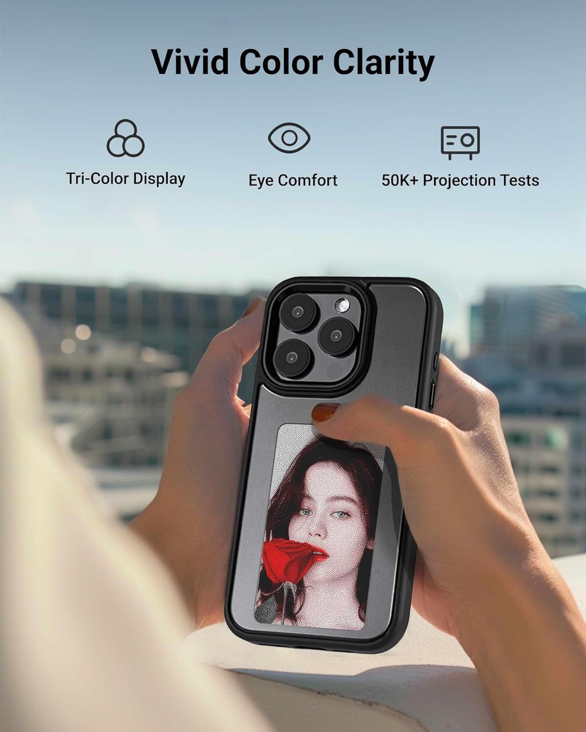 BLEEMY™ iPhone E-INK Display Case