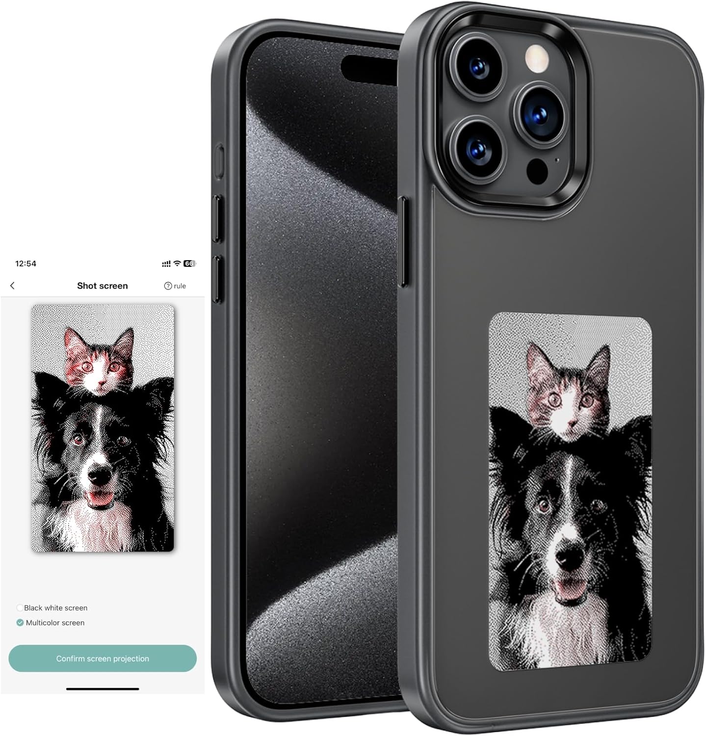 BLEEMY™ iPhone E-INK Display Case